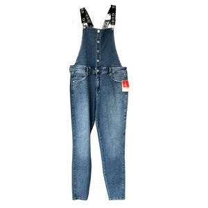 GUESS Super Stretchy Denim Overalls
